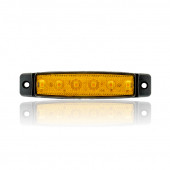 (25 ADET) SANEL 6 LEDLİ 24 VOLT (SARI - TURUNCU RENK) PARMAK LAMBA SANEL SBB SERİSİ 24V - DORSE YAN LAMBA - 5