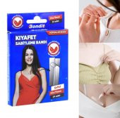 Bondit Dekolte Takı Kıyafet Elbise Kaydırmaz Sabitleme Bandı 24adet - 1