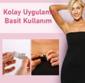 Bondit Dekolte Takı Kıyafet Elbise Kaydırmaz Sabitleme Bandı 24adet - 7