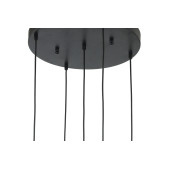 Lampaluce Goccia Tasarım Cam Avize 4lü Krom - 3