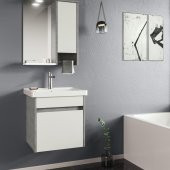 Orka Aydos 55 cm MDF Banyo Dolabı Alt Modül ve Lavabo - 2