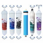 Hypnos 10 Aşama Kapalı Kasa Su Arıtma Cihazı Filtresi Standart Membran-Dirsekli(HYPMUH0038) - 1