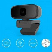 B17 1080P WEBCAM Mikrofonlu Tak Çalıştır Bilgisayar Kamerası - 3