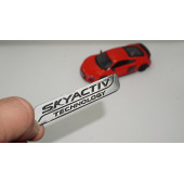 Mazda 2 3 6 CX-5 MX-5 Skyactiv Bagaj Krom Metal Logo Amblem thumbnail 1