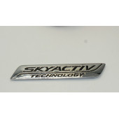 Mazda 2 3 6 CX-5 MX-5 Skyactiv Bagaj Krom Metal Logo Amblem thumbnail 3