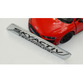 Mazda 2 3 6 CX-5 MX-5 Skyactiv Bagaj Krom Metal Logo Amblem thumbnail 4