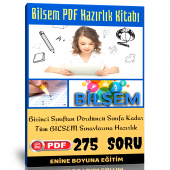 Bilsem Pdf Hazırlık Kitabı (1-2-3-4. Sınıflar İçin) - 1