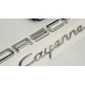 Porsche Cayenne Bagaj 3M 3D ABS Yazı Logo Amblem Seti thumbnail 4