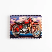 1950 Triumph Thunderbird Motosiklet Buzdolabı Magneti thumbnail 1
