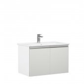 Orka Terme 60 cm MDF Kaşmir Banyo Dolabı Alt Modül ve Lavabo - 1