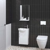 Denko Rio 45 cm MDF Banyo Dolabı Takımı - 1