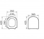 Vitra S50 Asma Klozet ve Ses Yok Yavaş Kapanan Nuvoplast Kapak thumbnail 4