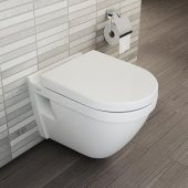 Vitra S50 Asma Klozet ve Ses Yok Yavaş Kapanan Duroplast Kapak - 2