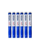 Mikro Kartuşlu Beyaz Tahta Kalemi Mavi 6lı 358040 - 1