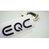 DK Tuning EQC Bagaj Siyah ABS 3M 3D Yazı Logo Benz İle Uyumlu - 1