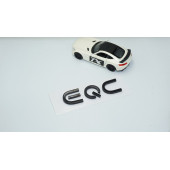 DK Tuning EQC Bagaj Siyah ABS 3M 3D Yazı Logo Benz İle Uyumlu - 2