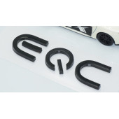 DK Tuning EQC Bagaj Siyah ABS 3M 3D Yazı Logo Benz İle Uyumlu - 3