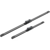 Bosch Aerotwin Silecek Seti - [600/400 mm] Volkswagen Polo (2009 - 2017) [6r1,6c1] - A 555 S - 2