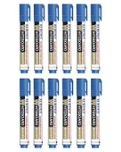 Rubenis Marker Beyaz Tahta Kalemi Mavi 12li 056139 - 1