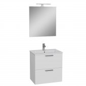 Vitra Mia 60 Cm Beyaz Banyo Dolabı Takımı 75021 - 2