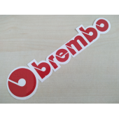 BREMBO sticker 17cmx35cm - BREMBO yazısı - BREMBO ETİKETİ - BREMBO ARMASI - 1