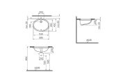 VitrA 6069B003-0012 S20 Tezgah Altı Lavabo - 2