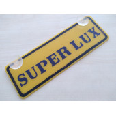 SARI DEKOR PLAKA - SUPER LUX (22x7,5cm) vantuzlu Pleksi (Dekor Levha) SARI PLAKA thumbnail 1