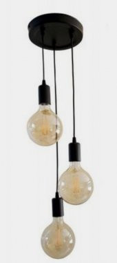 MYLİGHTS RETRO RUSTİK MODERN METAL SARKIT AVİZE - 1