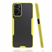 Oppo A96 4G Kılıf Zore Parfe Kenarları Pastel Renk Silikon Kılıf - 7
