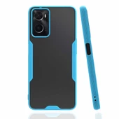 Oppo A96 4G Kılıf Zore Parfe Kenarları Pastel Renk Silikon Kılıf - 3