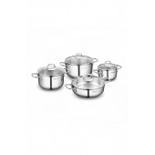 KORKMAZ Perla 8 Parça Tencere Seti A1606 - 1