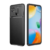 Xiaomi Poco C40 Kılıf Zore Negro Karbon Tasarım Silikon Kılıf - 1
