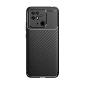 Xiaomi Poco C40 Kılıf Zore Negro Karbon Tasarım Silikon Kılıf - 6