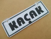 DEKOR LEVHA VANTUZLU KİŞİYE ÖZEL (22x7,5cm) İSİMLİK, DEKOR PLAKA, ASMA TABELA - 6