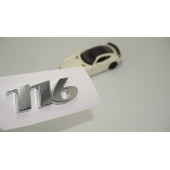 Vito Viano 116 Bagaj 3M 3D ABS Yazı Logo Amblem - 1