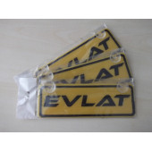 DEKOR SARI PLAKA - EVLAT (22x7,5cm) vantuzlu Pleksi (Dekor Levha) DEKOR PLAKA - 2
