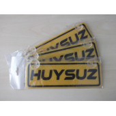 DEKOR SARI PLAKA - HUYSUZ (22x7,5cm) vantuzlu Pleksi (Dekor Levha) DEKOR PLAKA - 2