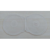 BOŞ CD ve DVD KUTUSU (BEYAZ) Shell (İstiridye) 2CD KAPASİTELİ - 2