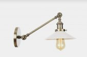 MYLİGHTS  ESKİTME AKROBATİK DUVAR APLİK OKUMA LAMBASI HAREKETLİ - 1