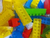 Eğitici Yaratıcı 135 parça Lego Seti Ufku Açar,Zeka Geliştirip Beceri Kazandır Bina,Araba,Tren Setli - 2