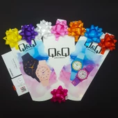Q&Q VQ86J028Y Su Geçirmez Silikon Kordonlu Kadın Kol Saati - 3