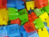 Eğitici Yaratıcı 100 parça Lego Seti Ufku Açar,Zeka Geliştirip Beceri Kazandır Bina,Araba,Tren Setli - 8