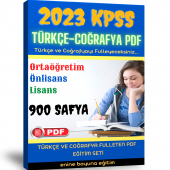 2025 KPSS Türkçe-Coğrafya PDF Kitabı (900 PDF Sayfası) - 1