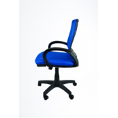 ECEMİCE Fileli Petek Ofis Büro Bilgisayar Koltuğu Sandalyesi Mavi - 2