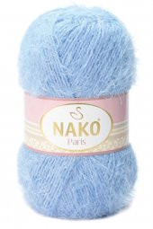 3 Adet Paris El Örgü ipi Yünü Mavi 4129 - 2