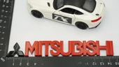 DK Tuning Mitsubishi Bagaj Siyah Kırmızı Logo Arma - 2