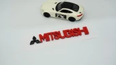 DK Tuning Mitsubishi Bagaj Siyah Kırmızı Logo Arma - 3