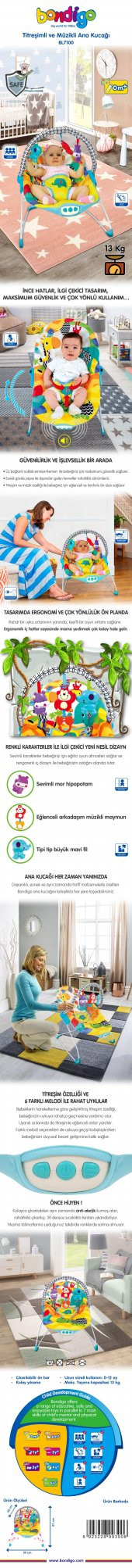 Bondigo Titreşimli ve Müzikli Ana Kucağı Ana Dizi BL7100 - 4