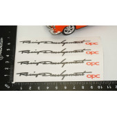 Opel OPC Kapı Açma Kolu Racing Devolopment Sticker Seti thumbnail 4