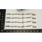 Renault RS Kapı Açma Kolu Racing Devolopment Sticker Seti - 3